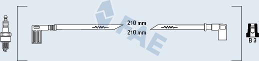 FAE 85290 - Комплект проводів запалювання autocars.com.ua