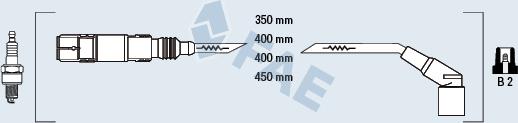 FAE 85955 - Комплект проводов зажигания avtokuzovplus.com.ua