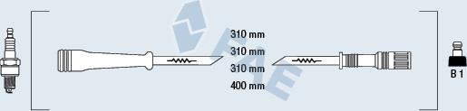 FAE 85985 - Комплект проводів запалювання autocars.com.ua