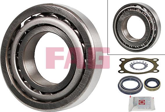 FAG 713 6134 10 - Комплект підшипника маточини колеса autocars.com.ua