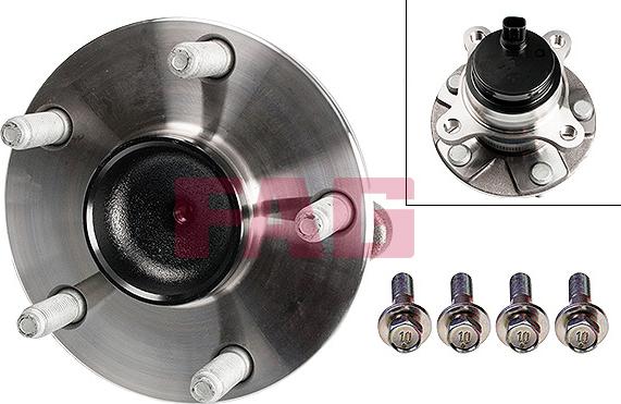 FAG 713 6211 70 - Комплект підшипника маточини колеса autocars.com.ua