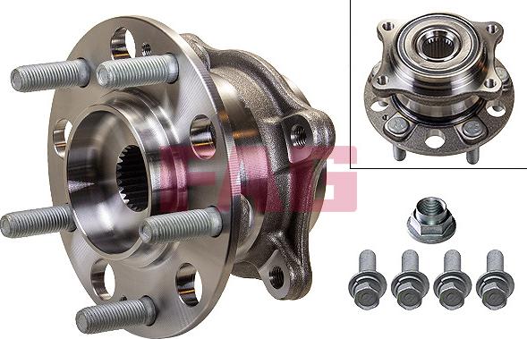 FAG 713 6269 00 - Комплект підшипника маточини колеса autocars.com.ua