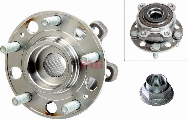 FAG 713 6290 50 - Комплект підшипника маточини колеса autocars.com.ua