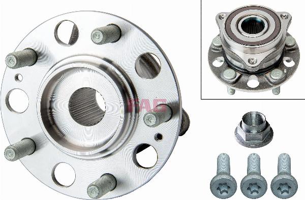 FAG 713 6290 70 - Комплект підшипника маточини колеса autocars.com.ua