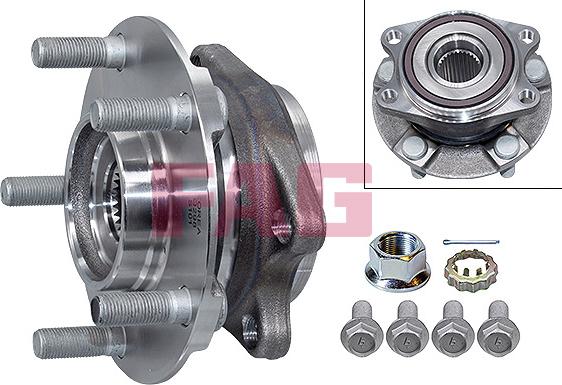 FAG 713 6311 90 - Комплект підшипника маточини колеса autocars.com.ua