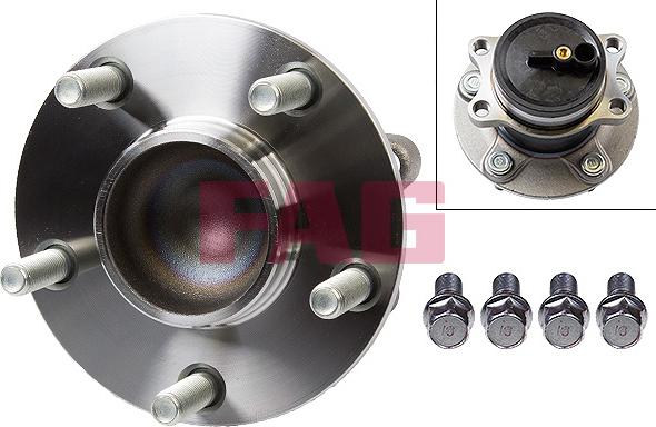 FAG 713 6506 20 - Комплект підшипника маточини колеса autocars.com.ua