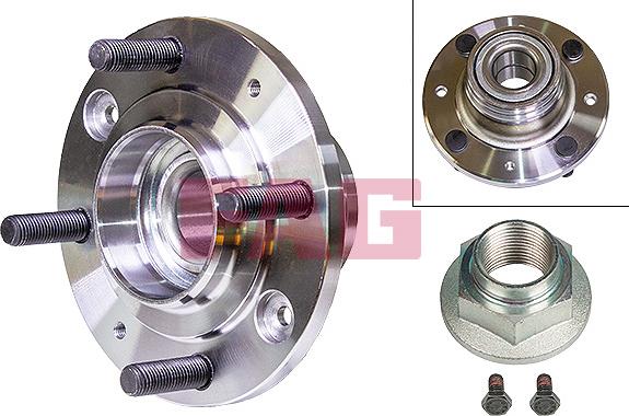 FAG 713 6601 20 - Комплект подшипника ступицы колеса autodnr.net