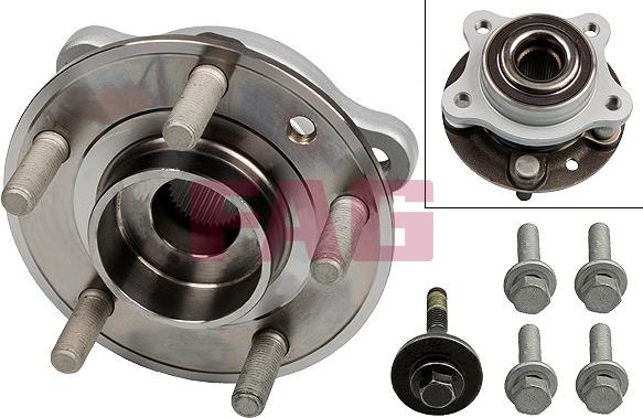 FAG 713 6605 30 - Комплект підшипника маточини колеса autocars.com.ua