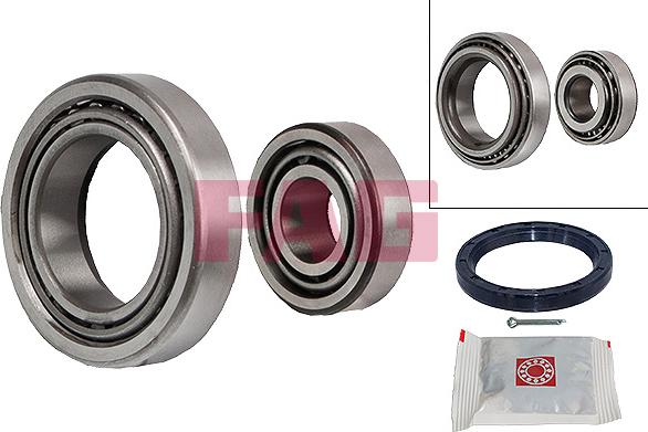 FAG 713 6671 10 - Комплект підшипника маточини колеса autocars.com.ua