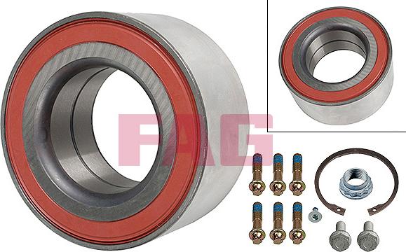 FAG 713 6678 70 - Комплект подшипника ступицы колеса avtokuzovplus.com.ua