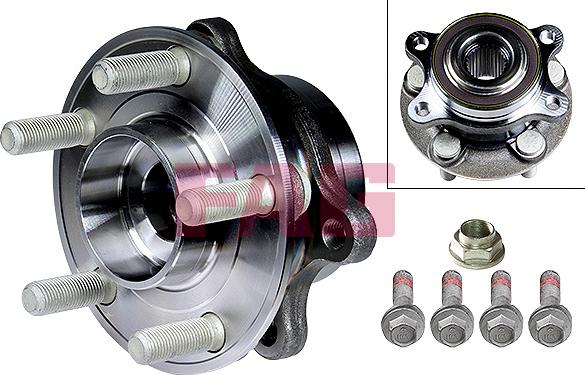 FAG 713 6792 80 - Комплект підшипника маточини колеса autocars.com.ua