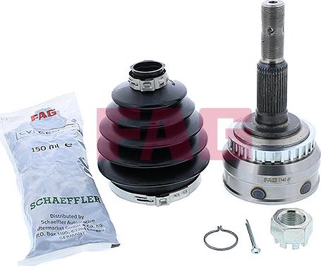 FAG 771 0780 30 - Шарнірний комплект, ШРУС, приводний вал autocars.com.ua