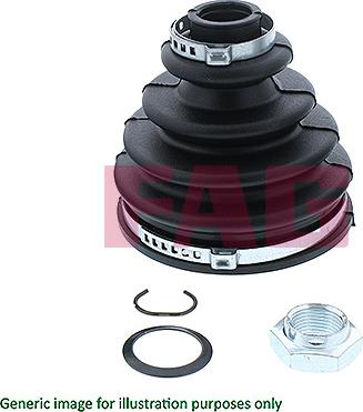 FAG 772 0011 30 - Пильник, приводний вал autocars.com.ua