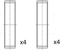 FAI AutoParts BB2017-025 - шатуни підшипник autocars.com.ua