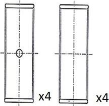 FAI AutoParts BB2041-025 - шатуни підшипник autocars.com.ua