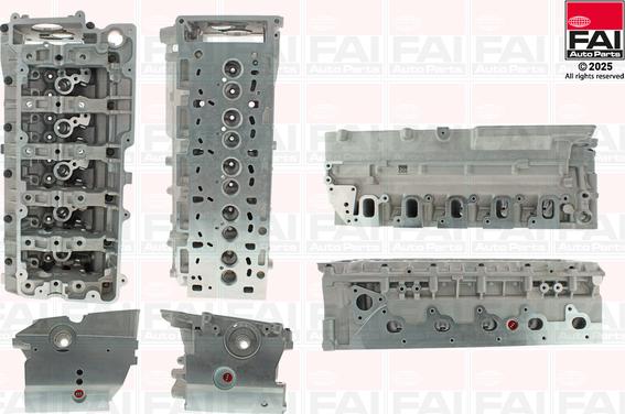 FAI AutoParts BCH065 - Головка циліндра autocars.com.ua