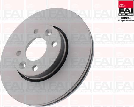 FAI AutoParts BD118 - Гальмівний диск autocars.com.ua