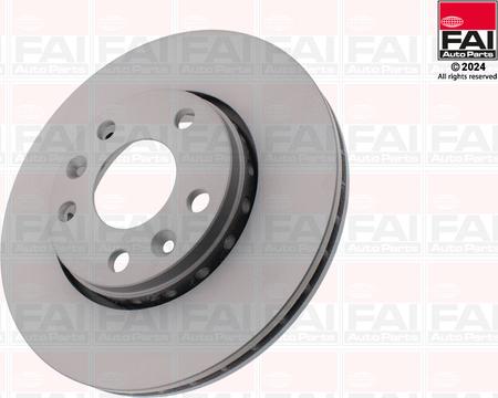 FAI AutoParts BD145 - Гальмівний диск autocars.com.ua