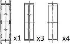 FAI AutoParts BM1012-STD - Подшипник коленвала avtokuzovplus.com.ua