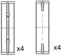 FAI AutoParts BM1015-STD - Підшипник коленвала autocars.com.ua