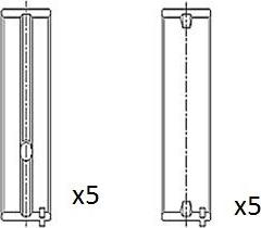 FAI AutoParts BM1031-025 - Підшипник коленвала autocars.com.ua