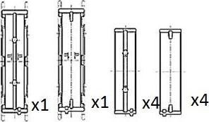 FAI AutoParts BM1033-STD - Подшипник коленвала avtokuzovplus.com.ua