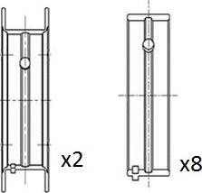 FAI AutoParts BM1037-STD - Підшипник коленвала autocars.com.ua