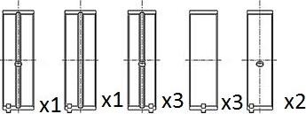 FAI AutoParts BM1039-STD - Підшипник коленвала autocars.com.ua