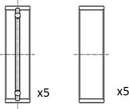 FAI AutoParts BM1041-025 - Подшипник коленвала avtokuzovplus.com.ua