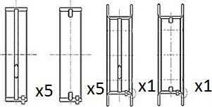 FAI AutoParts BM1059-050 - Подшипник коленвала avtokuzovplus.com.ua