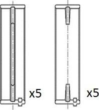 FAI AutoParts BM1066-STD - Подшипник коленвала avtokuzovplus.com.ua