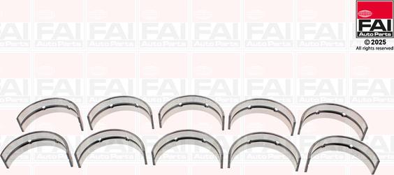 FAI AutoParts BM1101-025 - Підшипник коленвала autocars.com.ua