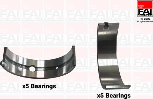 FAI AutoParts BM1164-025 - Підшипник коленвала autocars.com.ua