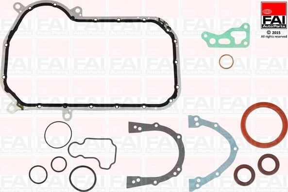 FAI AutoParts CS750 - Комплект прокладок, блок-картер двигуна autocars.com.ua