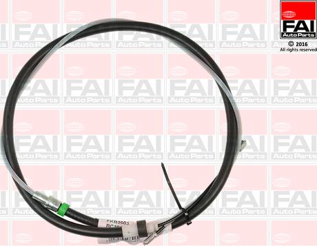 FAI AutoParts FBC0239 - Тросик, cтояночный тормоз avtokuzovplus.com.ua