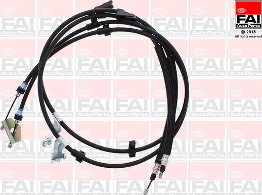 FAI AutoParts FBC0324 - Тросик, cтояночный тормоз avtokuzovplus.com.ua