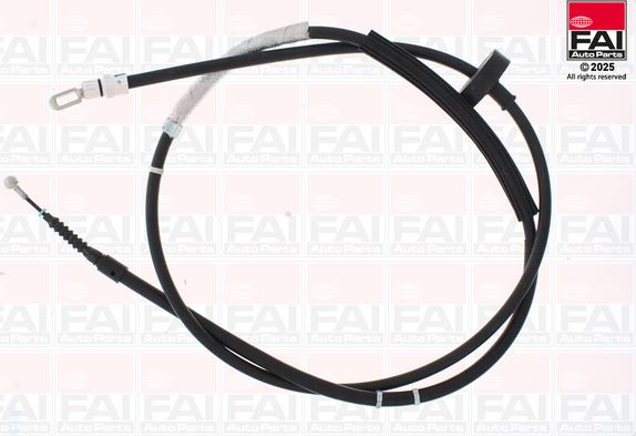 FAI AutoParts FBC501 - Трос, гальмівна система autocars.com.ua