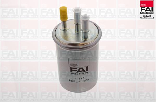 FAI AutoParts FF115 - Паливний фільтр autocars.com.ua