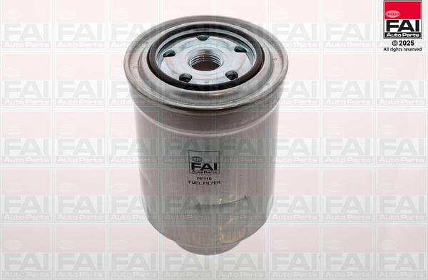 FAI AutoParts FF116 - Паливний фільтр autocars.com.ua