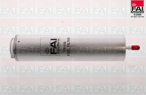 FAI AutoParts FF118 - Паливний фільтр autocars.com.ua