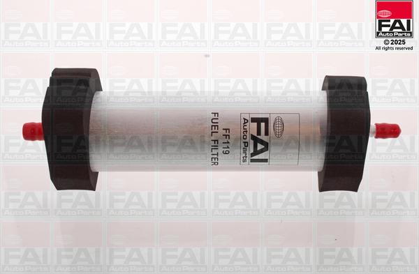 FAI AutoParts FF119 - Паливний фільтр autocars.com.ua