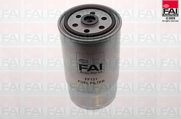 FAI AutoParts FF121 - Паливний фільтр autocars.com.ua