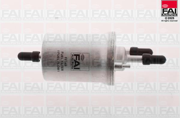 FAI AutoParts FF149 - Паливний фільтр autocars.com.ua