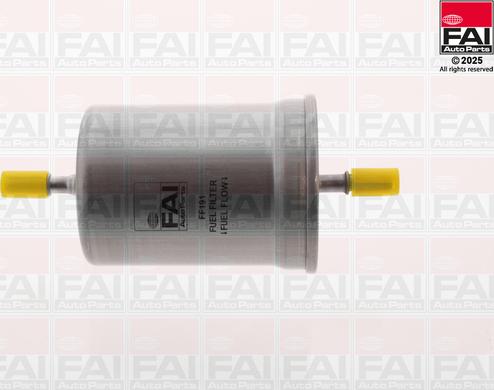 FAI AutoParts FF191 - Паливний фільтр autocars.com.ua