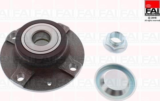 FAI AutoParts FHBK1017 - Комплект подшипника ступицы колеса avtokuzovplus.com.ua