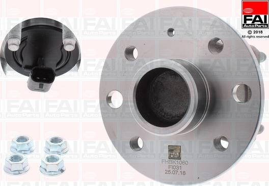 FAI AutoParts FHBK1060 - Комплект подшипника ступицы колеса avtokuzovplus.com.ua