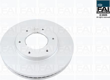FAI AutoParts FPBD1311 - Гальмівний диск autocars.com.ua