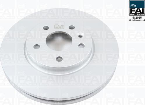 FAI AutoParts FPBD1457 - Гальмівний диск autocars.com.ua