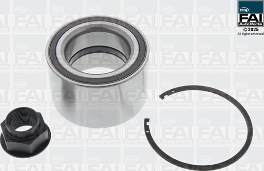 FAI AutoParts FPBK138 - Комплект підшипника маточини колеса autocars.com.ua