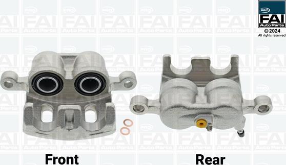 FAI AutoParts FPCA101L - Тормозной суппорт autodnr.net